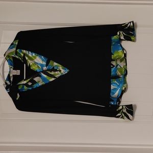 Vintage layered blouse